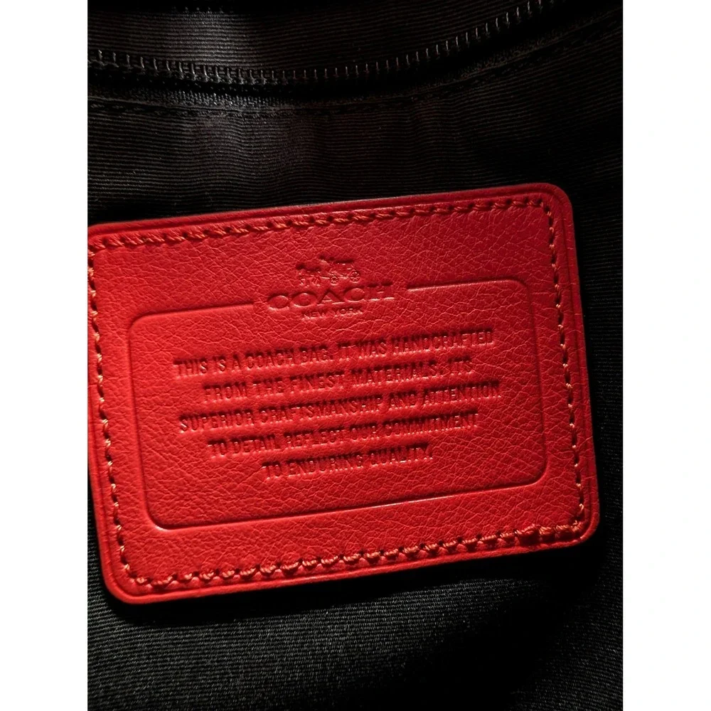 Coach‎ Legacy Leather Crossbody Bag Unisex Size Medium Y2K Purse - Picture 3 of 16